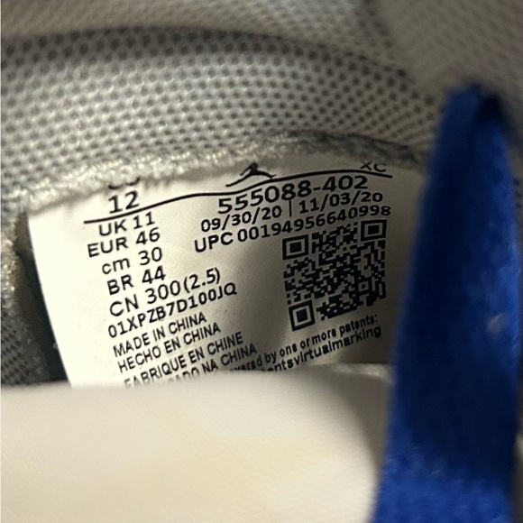 Size 12 - Jordan 1 Retro OG High Hyper Royal - Picture 8 of 8